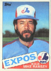 1985 Topps Baseball Cards      062      Mike Ramsey